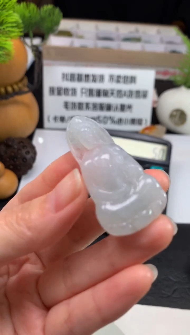 未镶嵌定制翡翠左*烟---124248