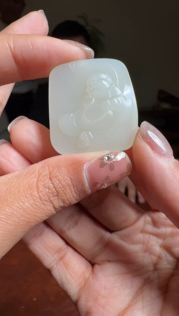 【闪购商品】和田玉116未镶嵌1.17谢大师