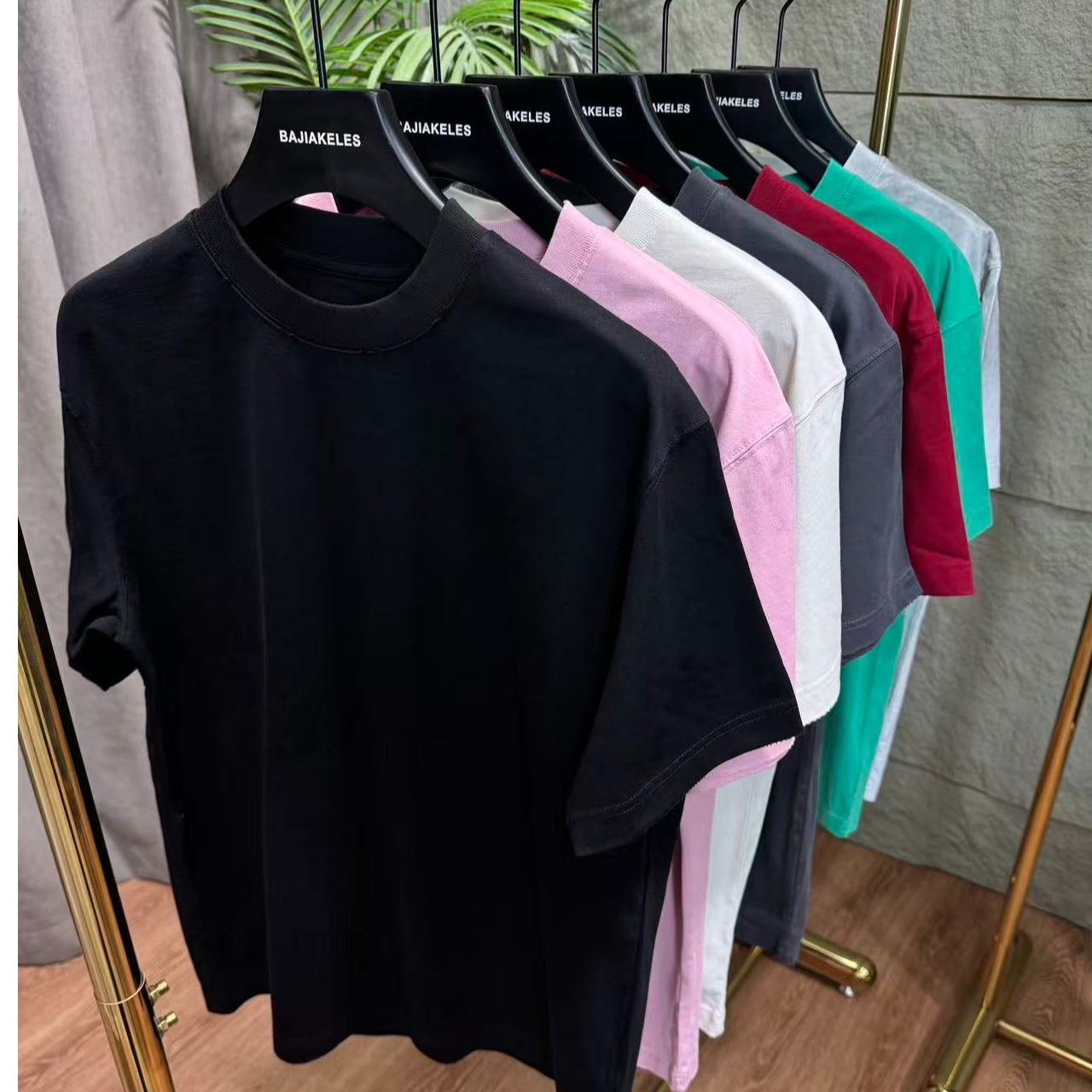 【净版-短袖】25年新款潮牌欧美时尚圆领宽松纯棉短T恤