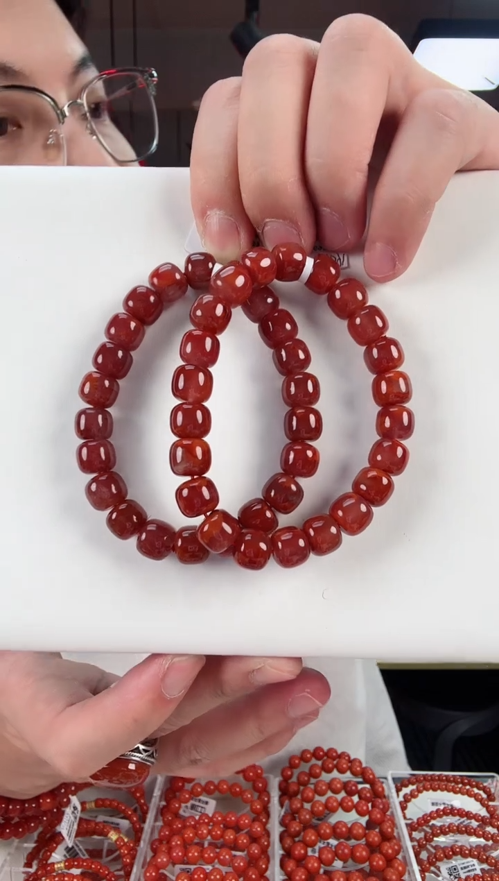 【闪购商品】南红玛瑙瓦西老型手串10+未镶嵌（多样式发其一）