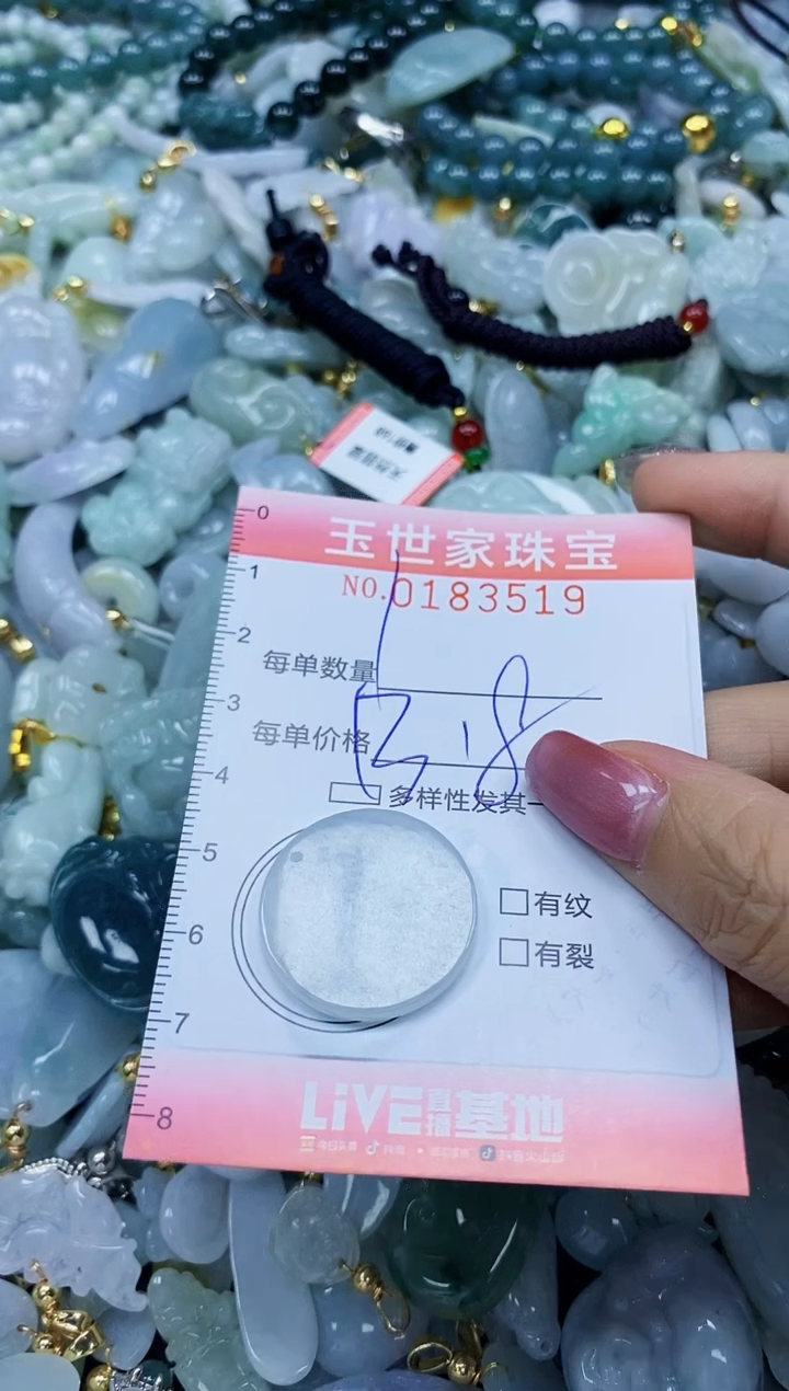 【闪购商品】翡翠颈饰未镶嵌闪购0183519