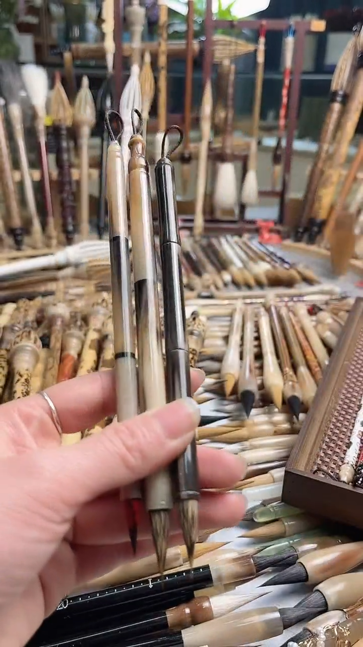 【闪购商品】墨琳笔庄定制毛笔5 3支