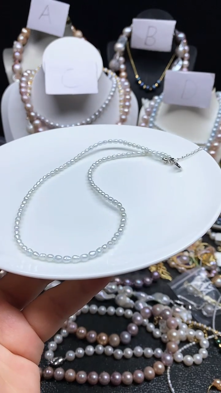 【闪购商品】淡水珍珠颈饰未镶嵌多人