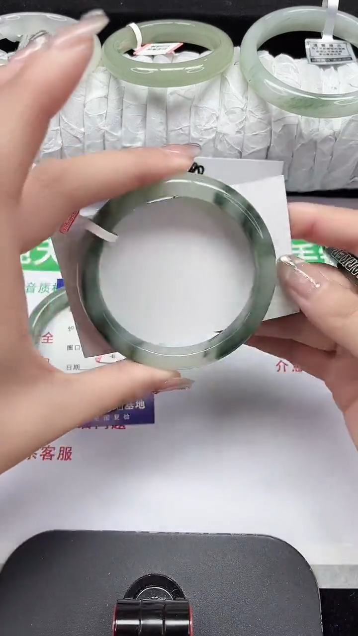 未镶嵌手镯石英质玉215-58/59