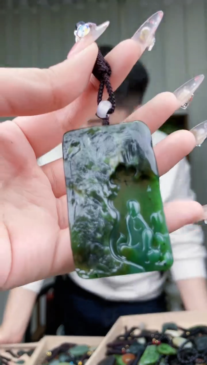 【闪购商品】和田玉挂件未镶嵌拍一发一，多样性发货！