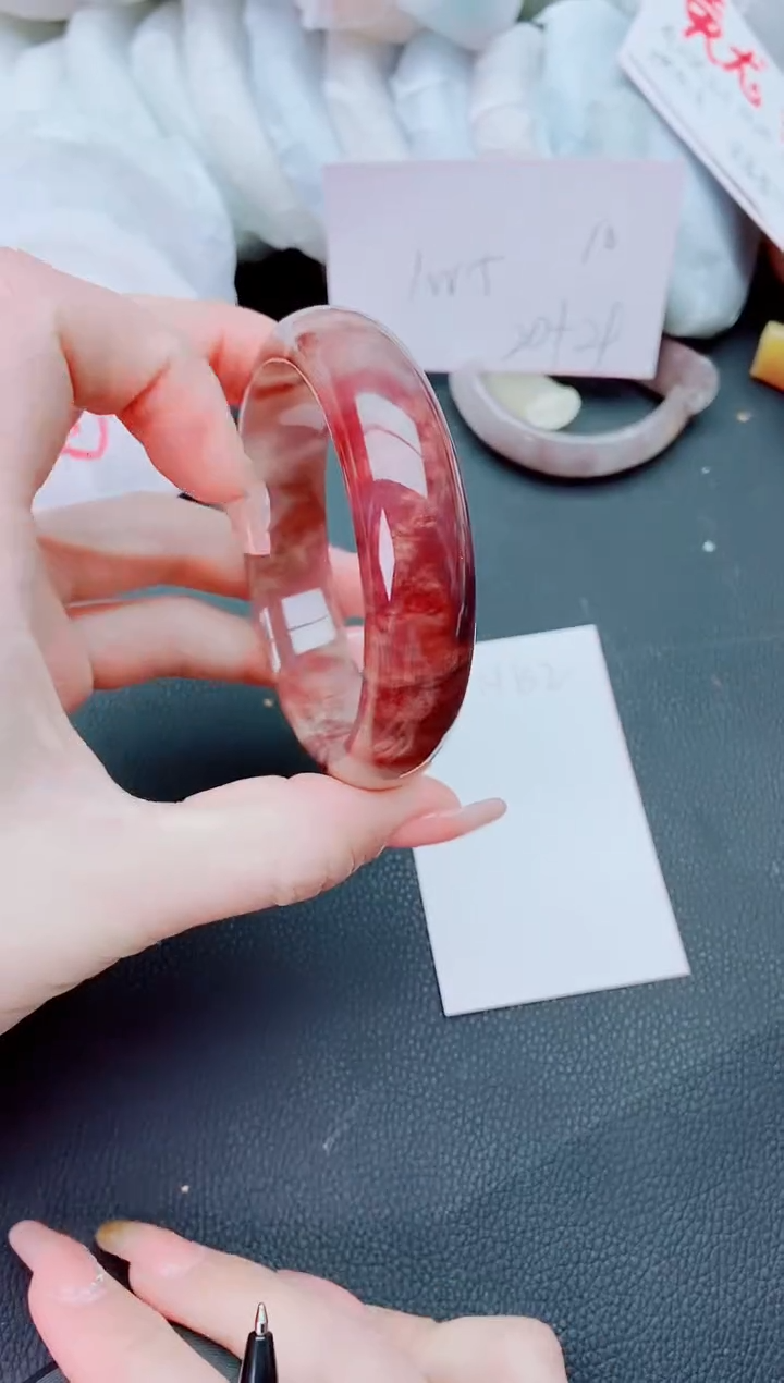 【闪购商品】石英质玉手镯未镶嵌L132-61-60