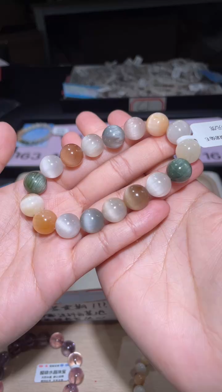 【闪购商品】水晶手链未镶嵌158号多样性发货一L 12+