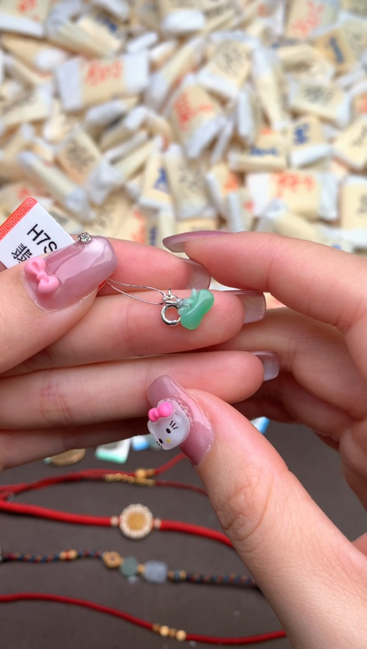【闪购商品】翡翠挂件银S925镶嵌 —