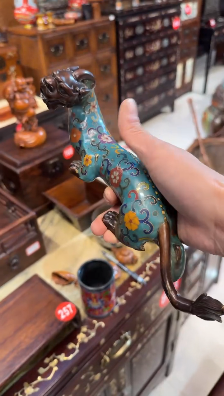 木木头款景泰蓝皮丘580