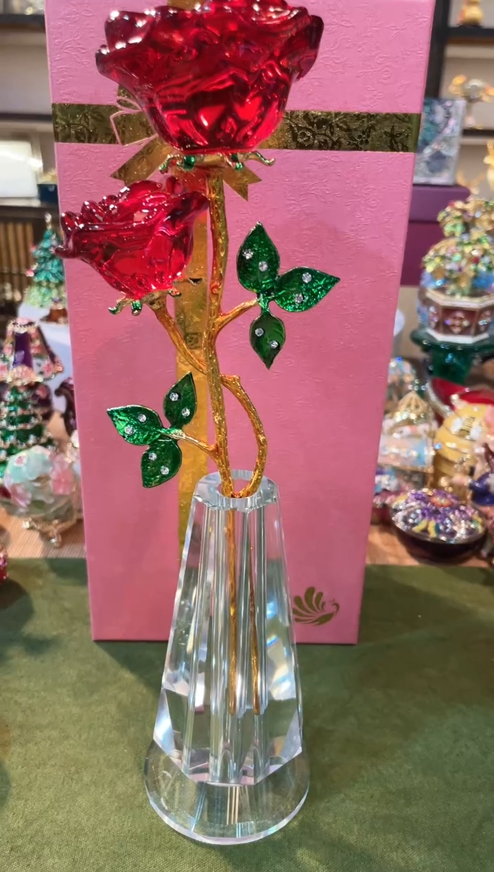 【闪购商品】珐琅彩精致首饰盒