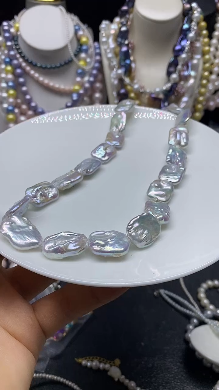 颈饰未镶嵌淡水珍珠多人