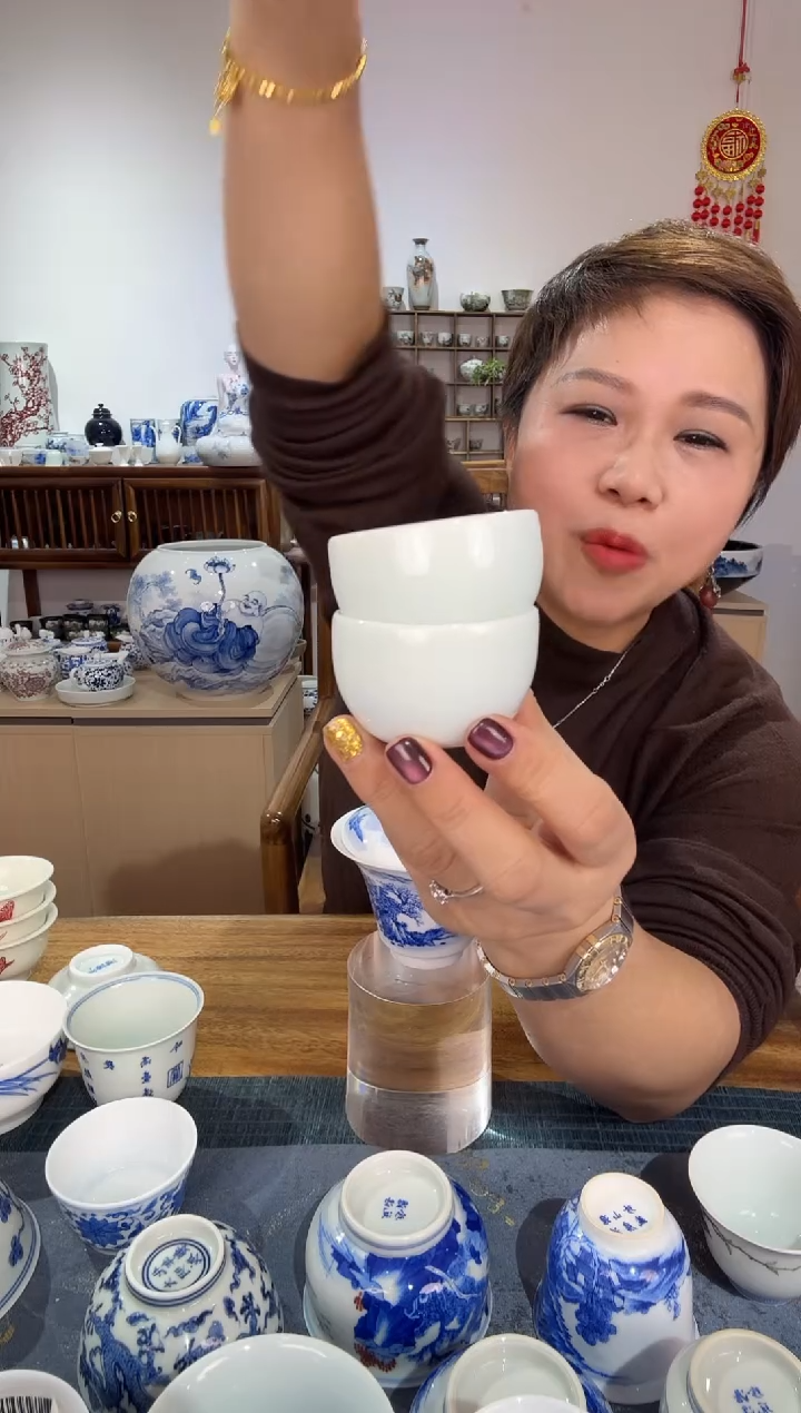 景德镇陶瓷手会茶器