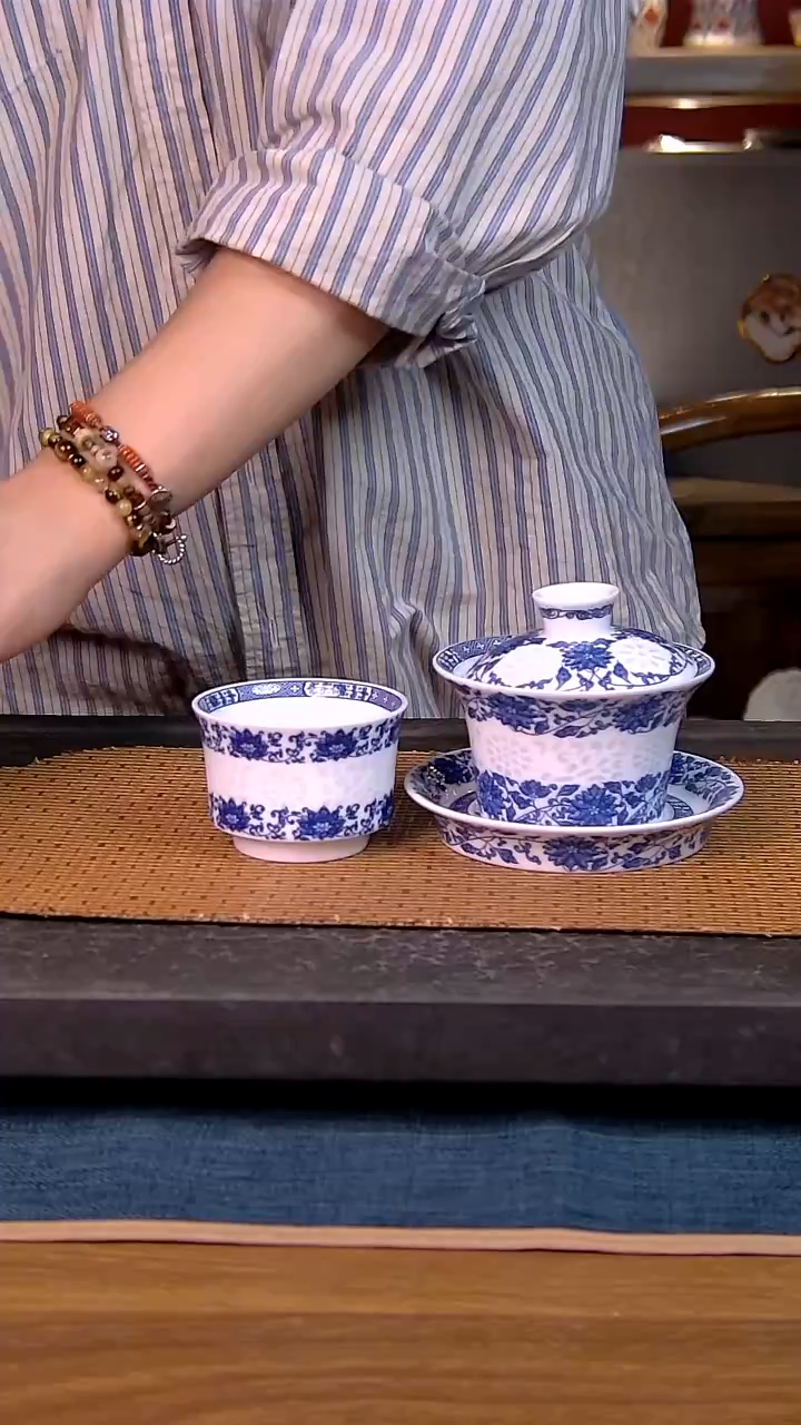 简装家用款2件套 白瓷陶瓷茶具