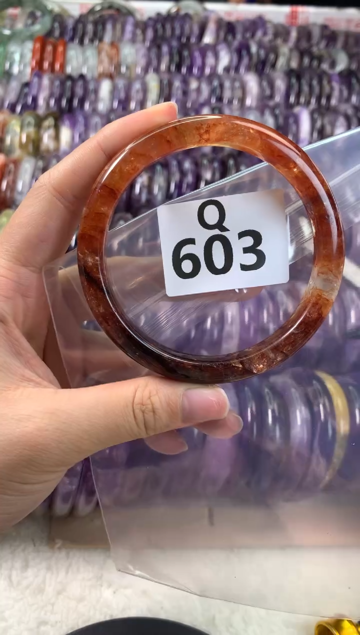 【闪购商品】水晶水晶手镯Q未镶嵌603-65