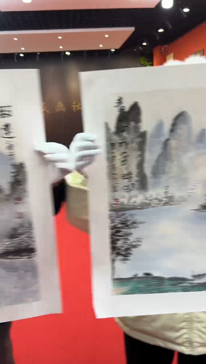 【闪购商品】国画道一老师亲笔绘画作品B19