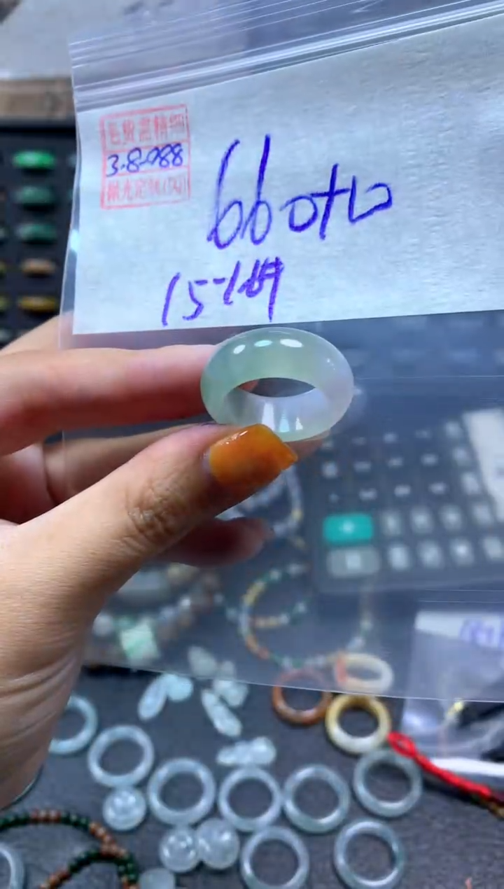 【闪购商品】定制翡翠未镶嵌翡翠670元15#毛货需精细抛光088