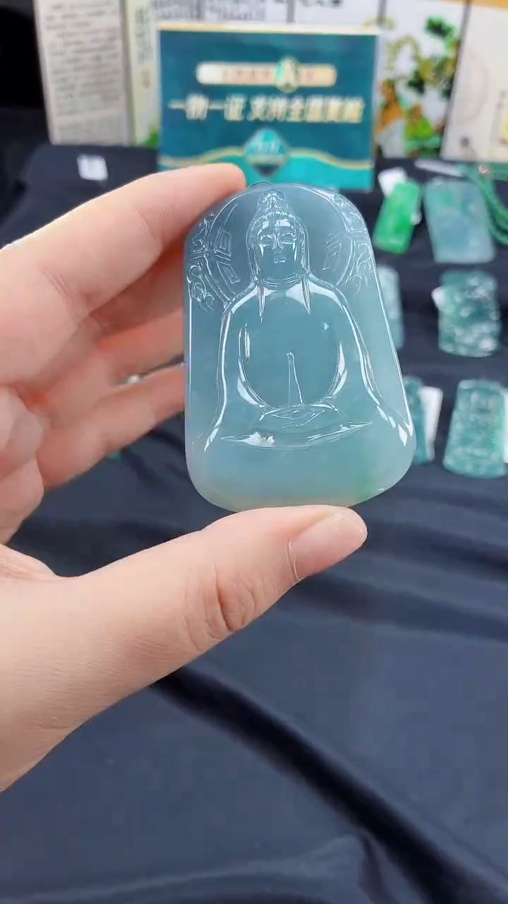 翡翠未镶嵌颈饰DLZ25080155