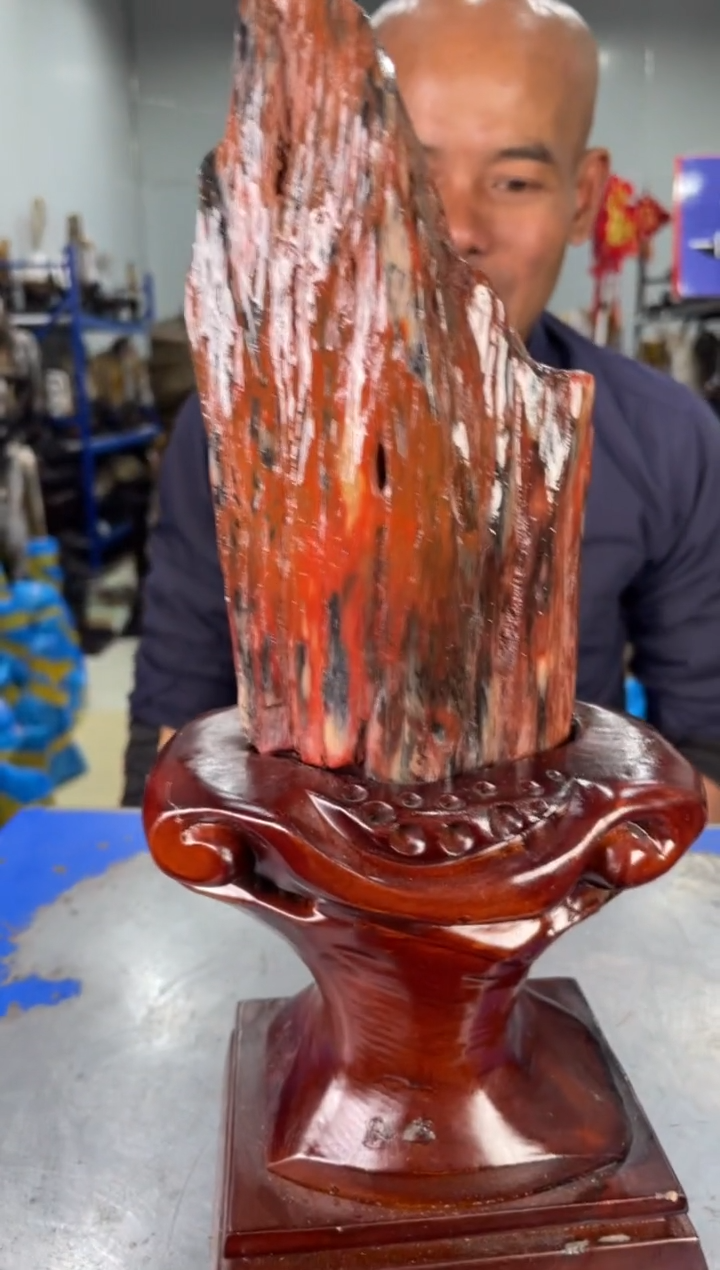 【闪购商品】硅化玉摆件未镶嵌12