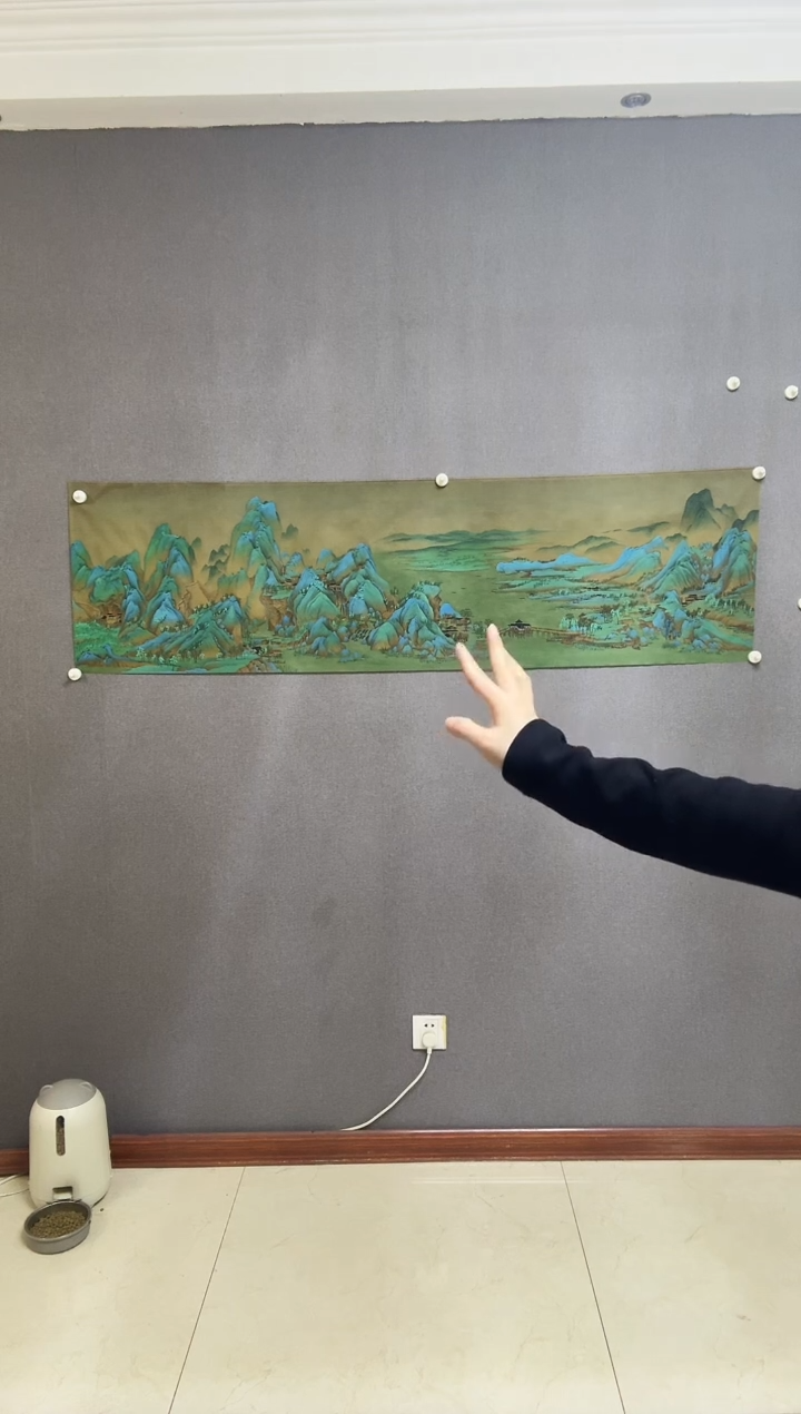 国画手绘国画绢本国画