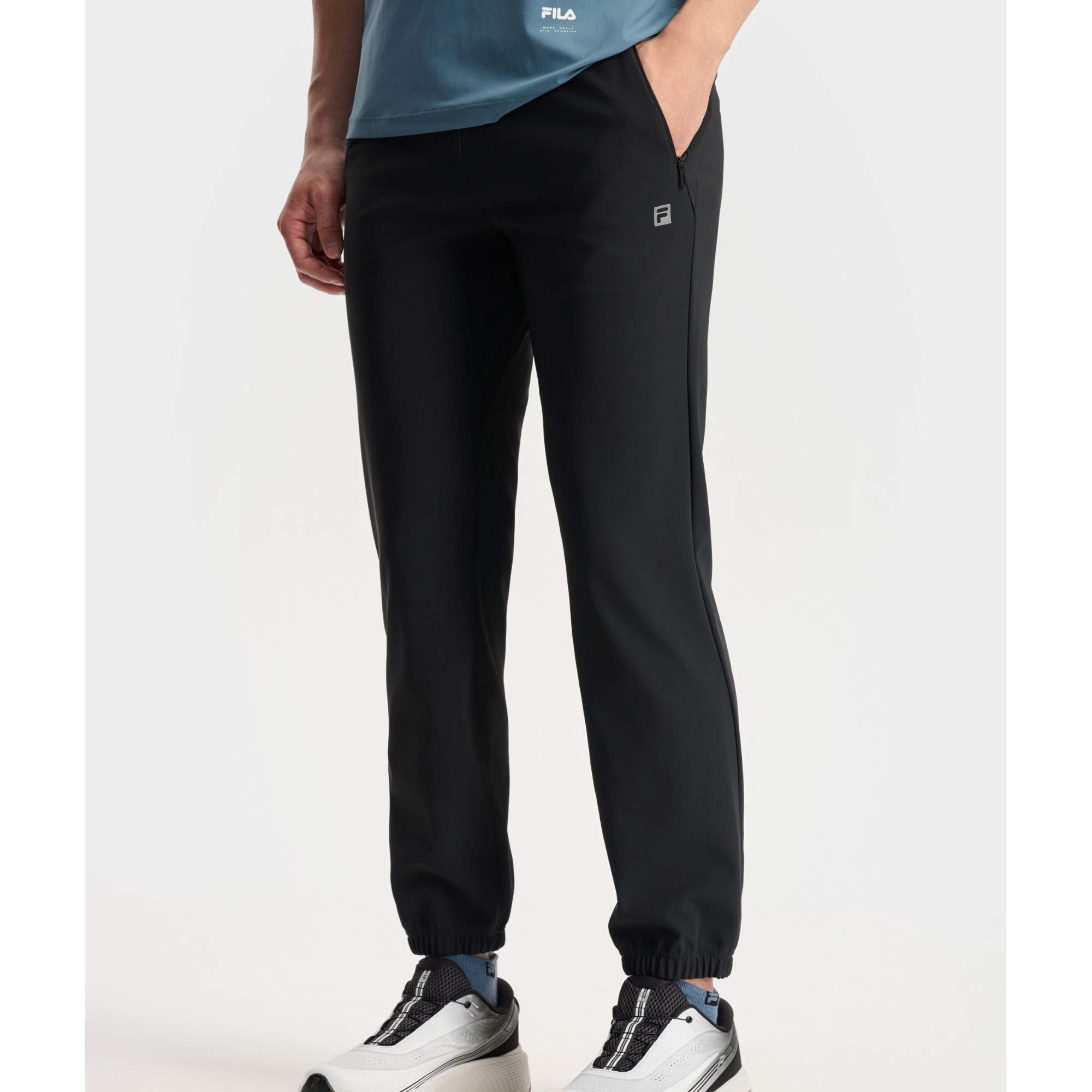 Fila/斐乐男【抗紫外线】新款春夏透气轻薄休闲运动长裤A11M531609F