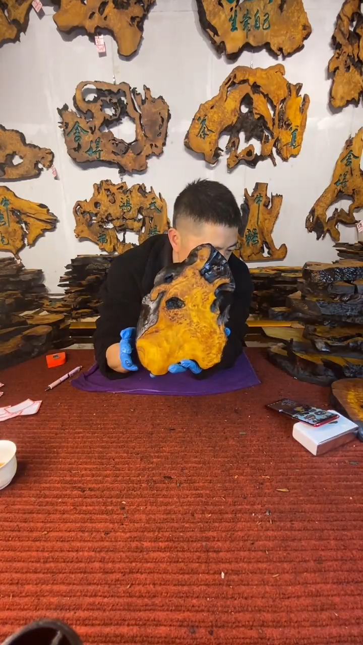 香杉木定制浮沉干泡台香杉树瘤树根料