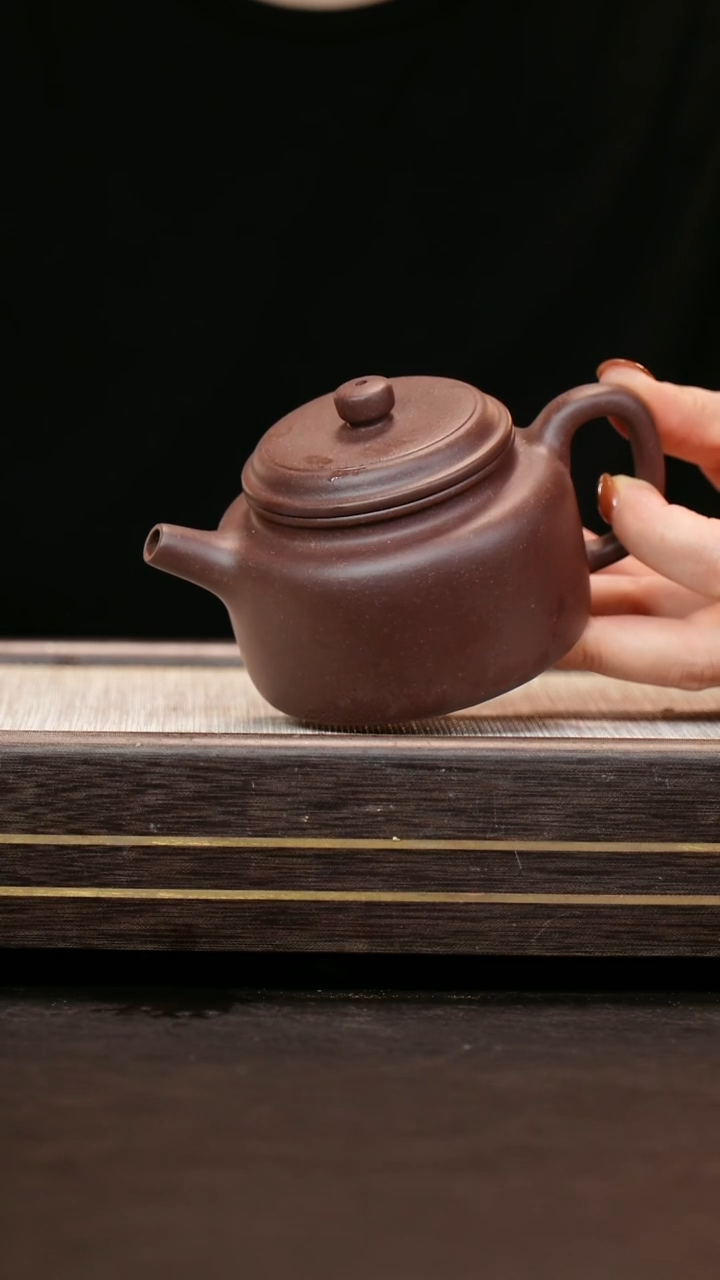 茶壶紫砂91底槽清  德中壶   