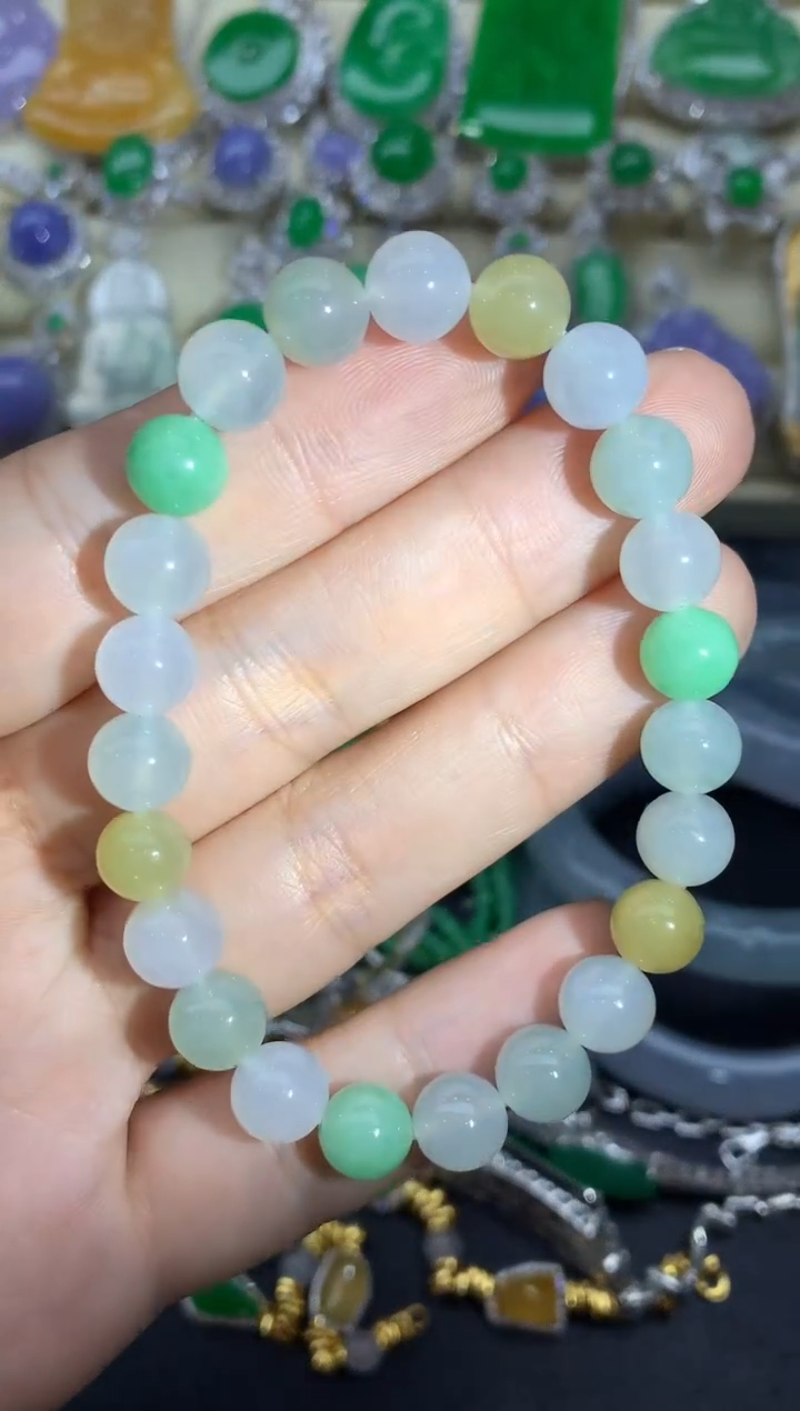 【闪购商品】翡翠手链未镶嵌405-中国好珍宝