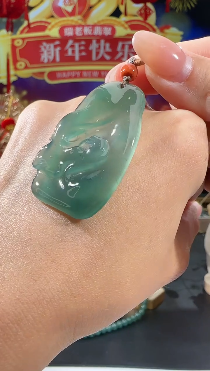 【闪购商品】翡翠吊坠(不含链)未镶嵌悟道