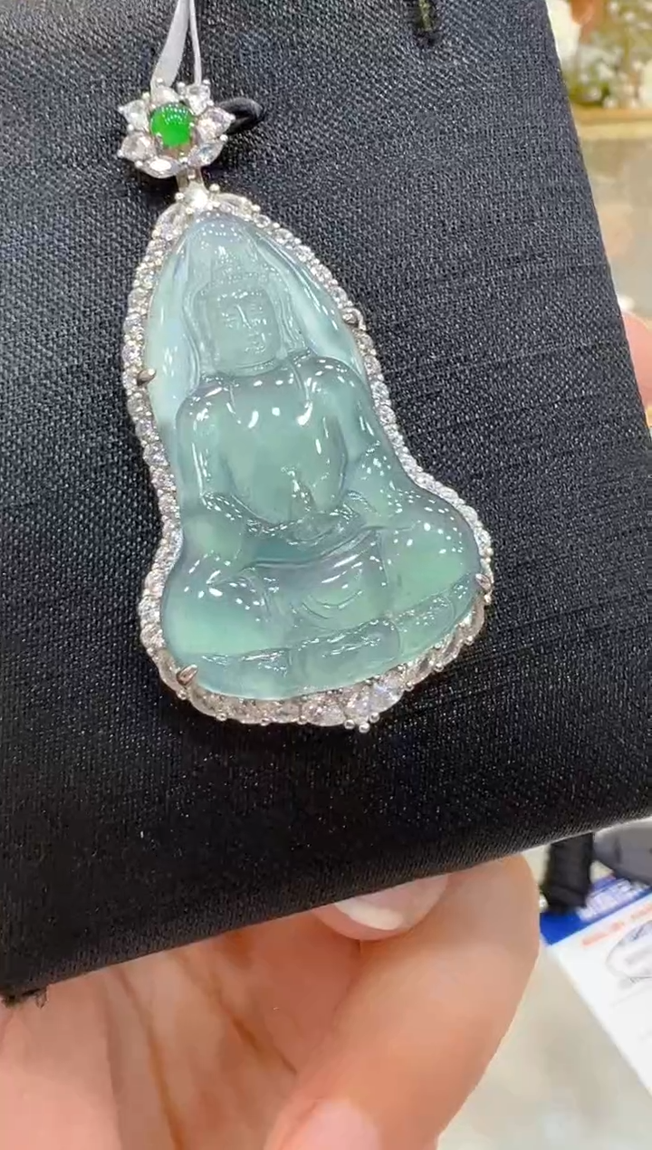 翡翠银S925镶嵌吊坠(不含链)多样性团购发一件