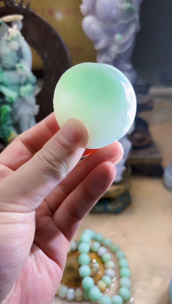 未镶嵌挂件翡翠A货张优9394