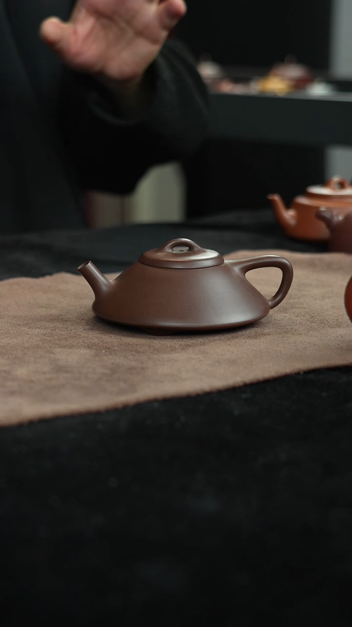 茶壶紫泥合瓢 150cc 紫泥