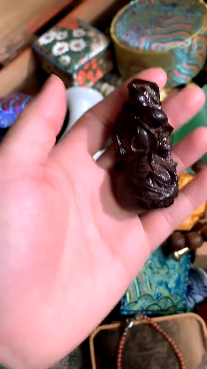 【闪购商品】风车木（黑檀木）德诚精品专属摆件