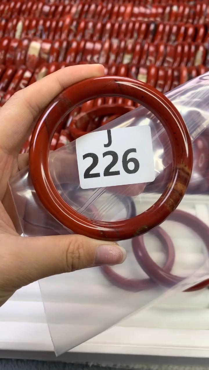 【闪购商品】碧石红碧石手镯J未镶嵌226-63