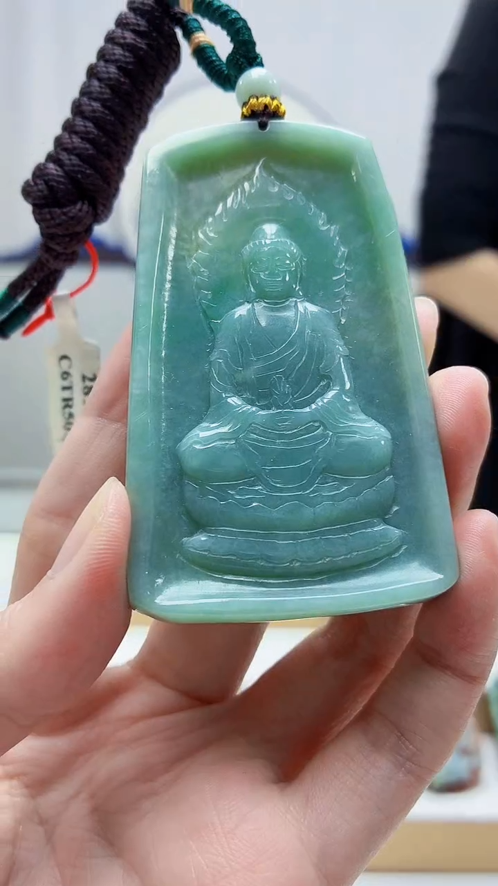 未镶嵌定制翡翠4812zm-毛货挂件人物40