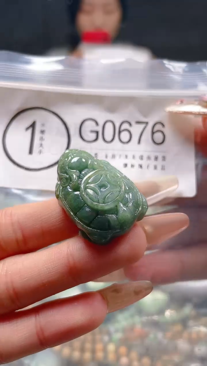 【闪购商品】翡翠颈饰未镶嵌/G/翡翠A货一图一物