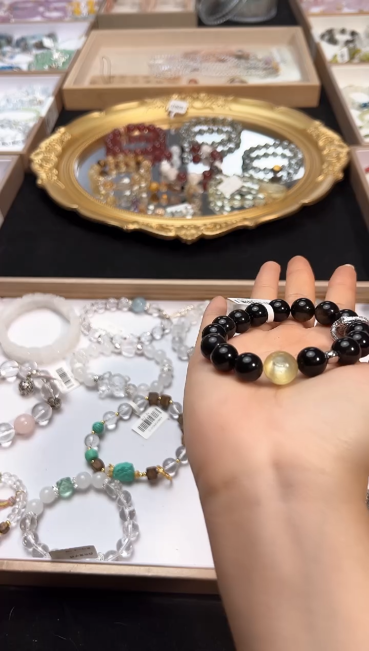 【闪购商品】水晶手链合金颜色微差多样性发货发其一