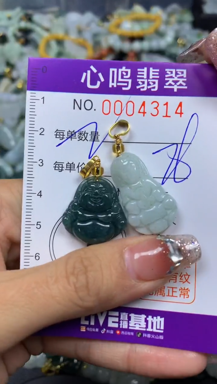 【闪购商品】翡翠颈饰未镶嵌闪购004314