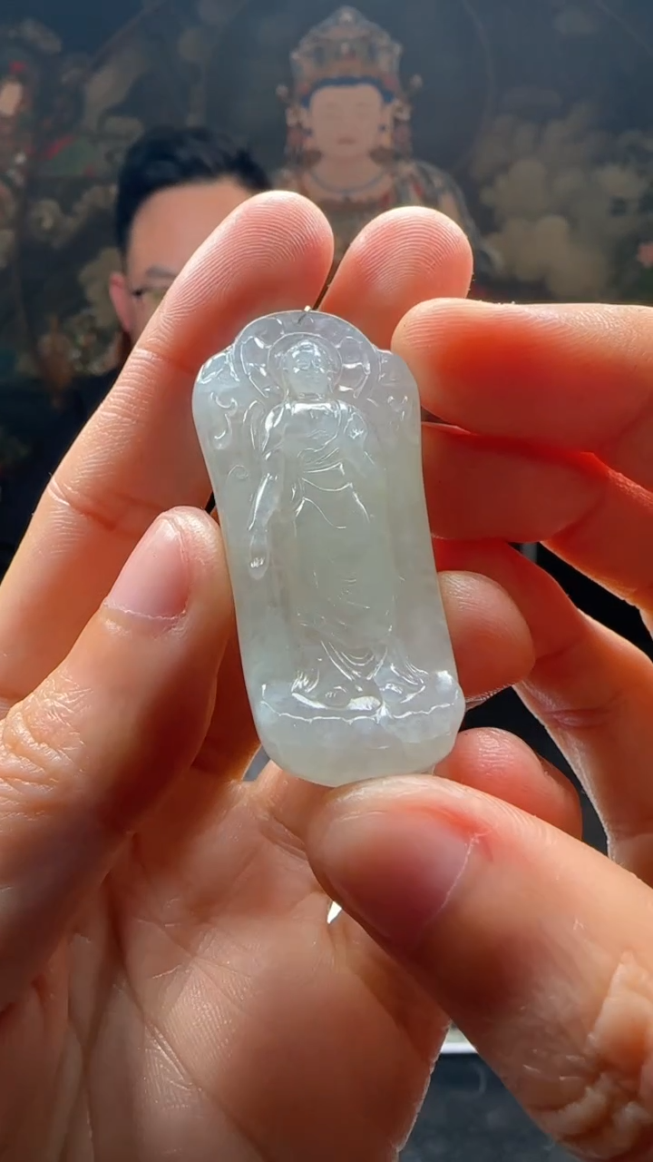 【闪购商品】定制翡翠未镶嵌L-@@QJXC11656