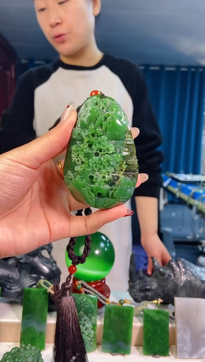 【闪购商品】和田玉挂件未镶嵌1