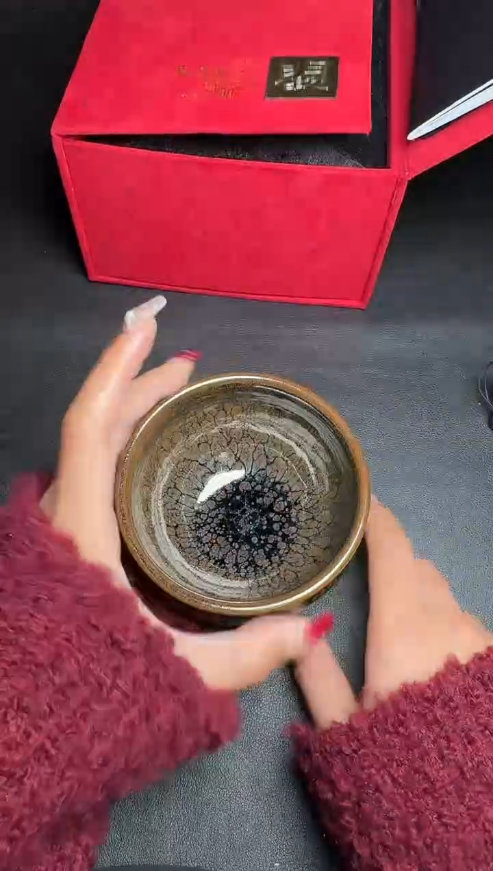 【闪购商品】茶盏阙梅娇水墨牡丹118