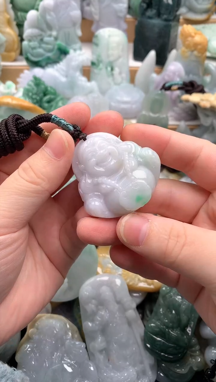 吊坠(不含链)未镶嵌翡翠1