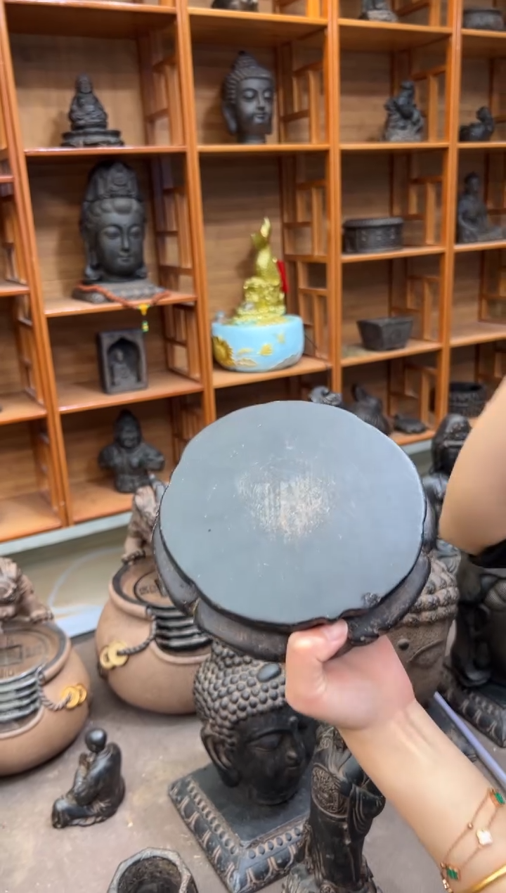 陶土【火山泥】金箍坛底座