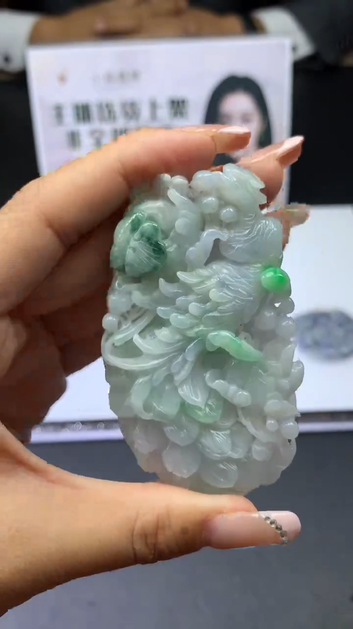 【闪购商品】定制翡翠未镶嵌不退不换CMH1件-A