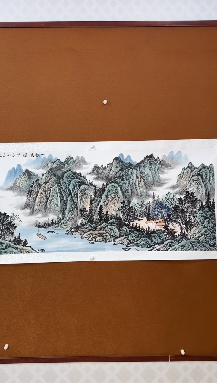 【闪购商品】国画一帆风顺纯手绘无框