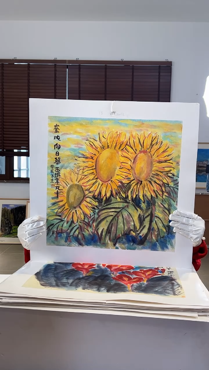 【闪购商品】版画耿玉琨限量亲签盖章版画S