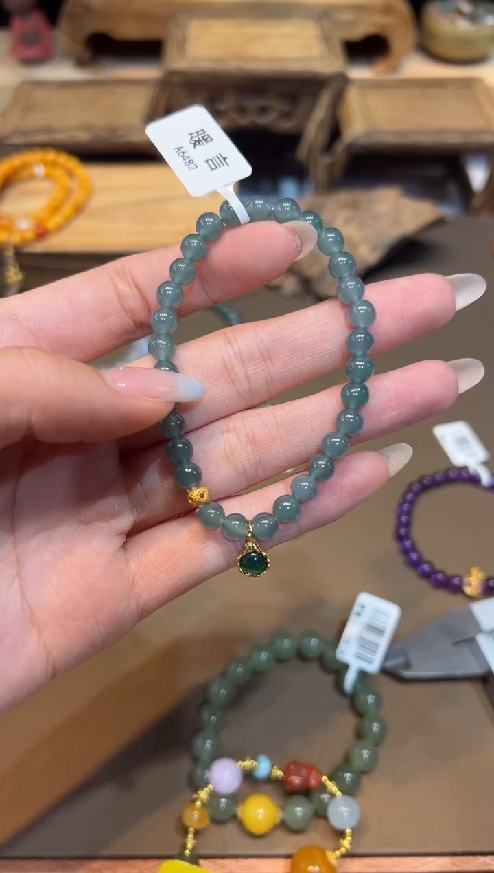 未镶嵌手链翡翠手饰@@