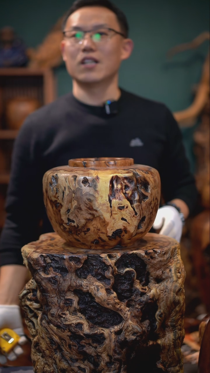 【闪购商品】枣木雷击枣木聚福罐