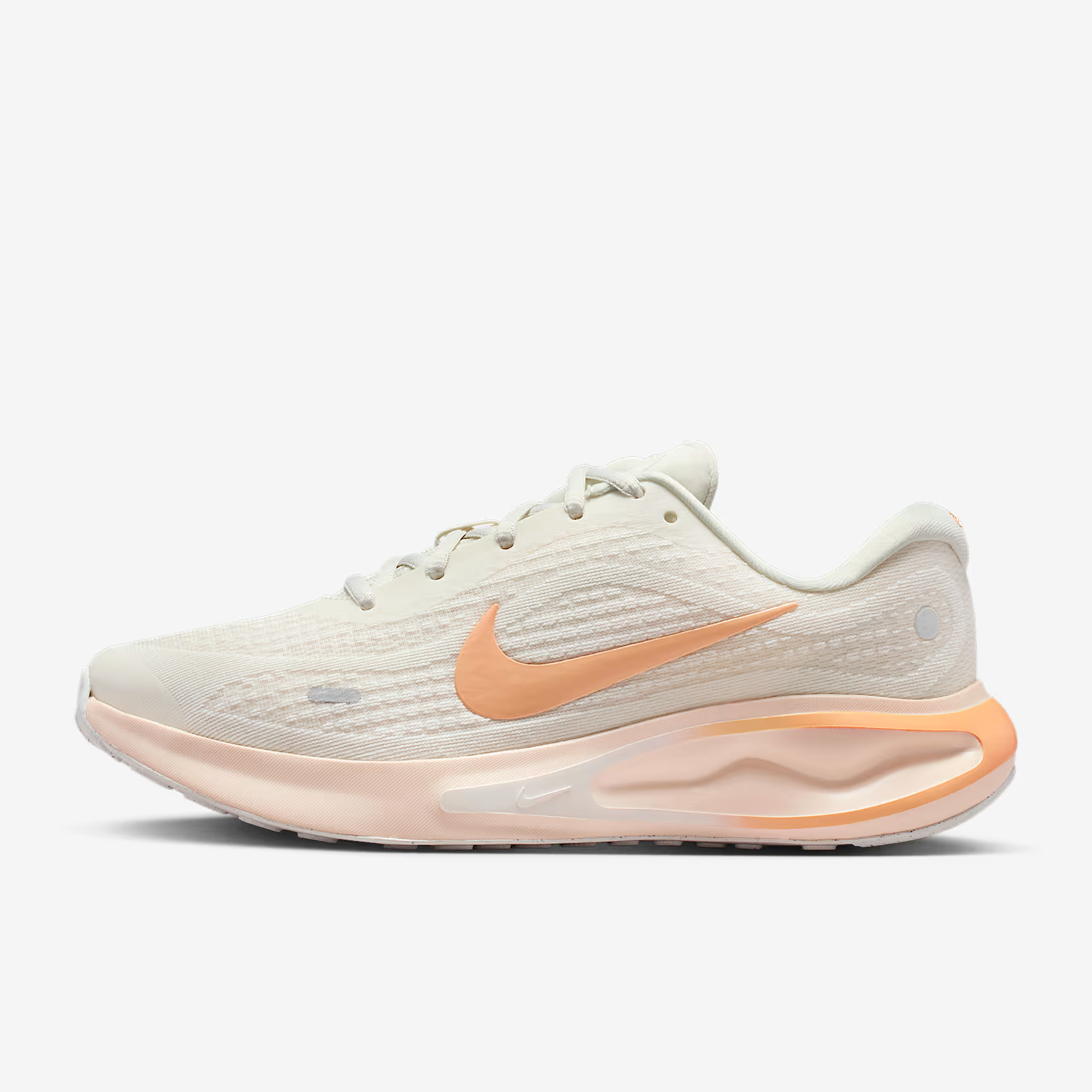 耐克/NIKE女子米色JourneyRun缓震舒适休闲运动跑步鞋 FJ7765116