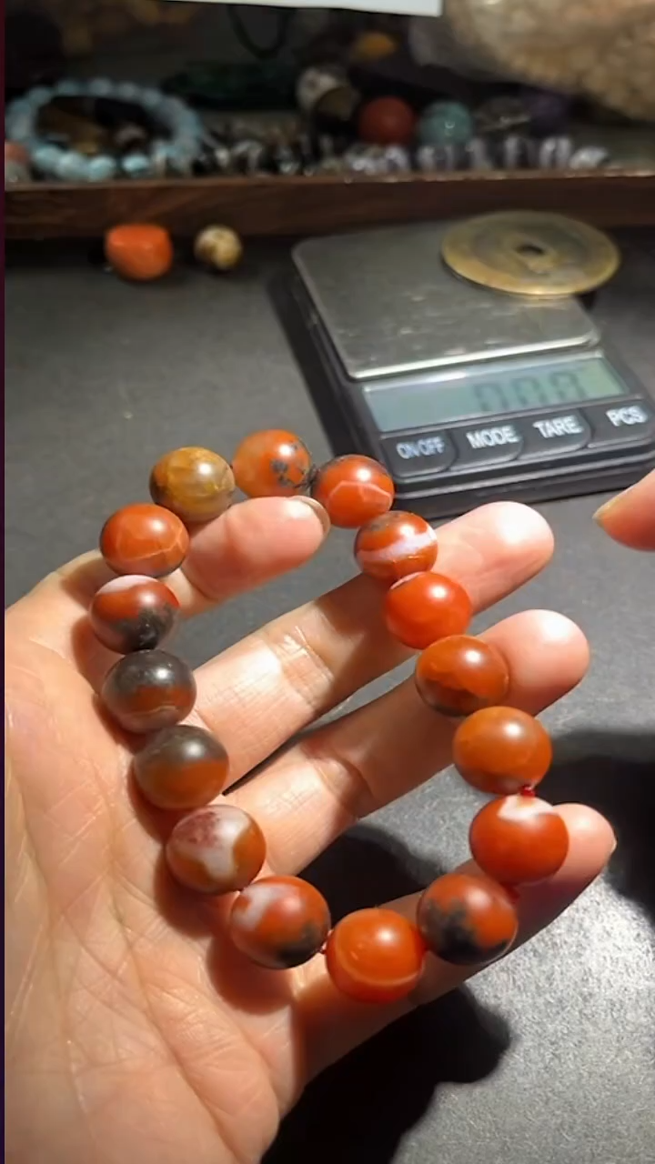 未镶嵌手串南红玛瑙pz1206-22