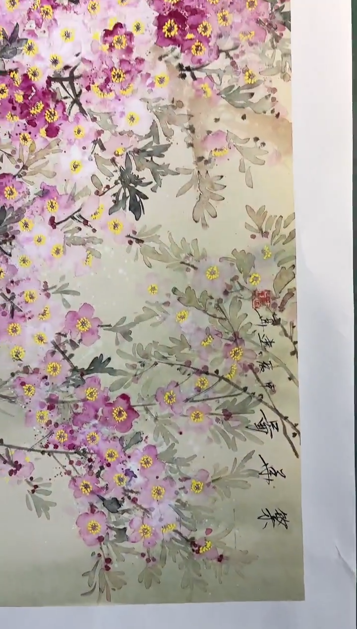 国画周建真老师绘画作品（带证书）24-33